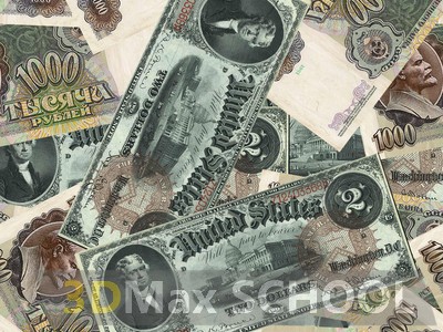 Текстуры бумажных денег - 15