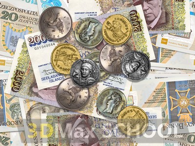 Текстуры бумажных денег - 91