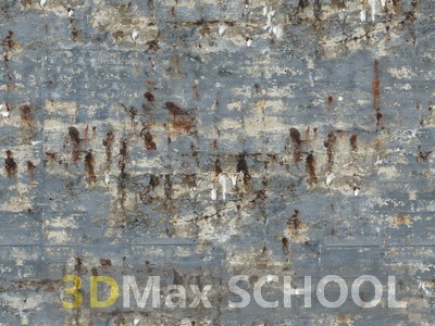 Текстуры бетона со следами красок - 4