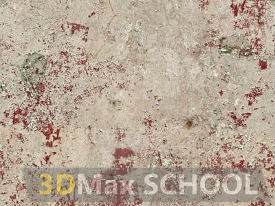 Текстуры бетона со следами красок - 7