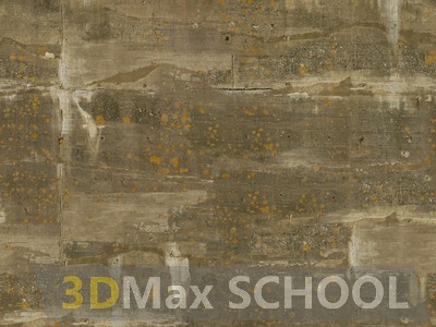 Текстуры стен бункеров со следами опалубки - 17