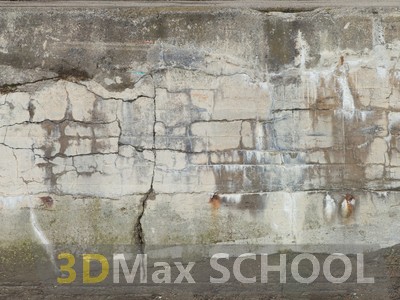 Текстуры стен бункеров со следами опалубки - 33