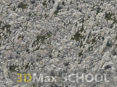 Текстуры гор и скал со мхом - 5