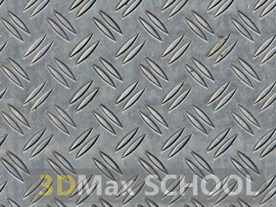 Бесшовные текстуры металлических рифленых плит - 24