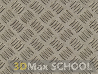 Бесшовные текстуры металлических рифленых плит - 29