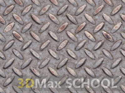 Бесшовные текстуры металлических рифленых плит - 39