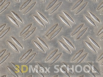 Бесшовные текстуры металлических рифленых плит - 4