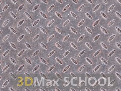 Бесшовные текстуры металлических рифленых плит - 51