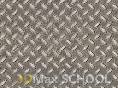 Бесшовные текстуры металлических рифленых плит - 65