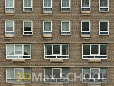 Текстуры фасадов домов - 48