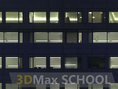 Текстуры фасадов зданий ночью - 34