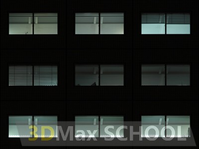 Текстуры фасадов зданий ночью - 51