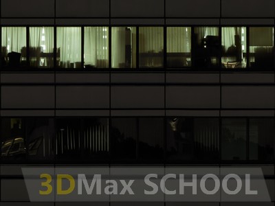 Текстуры фасадов зданий ночью - 55