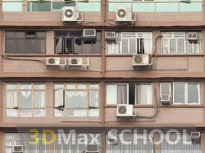 Текстуры фасадов азиатских зданий - 18