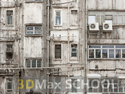Текстуры фасадов азиатских зданий - 4