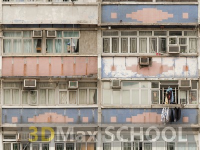 Текстуры фасадов азиатских зданий - 30