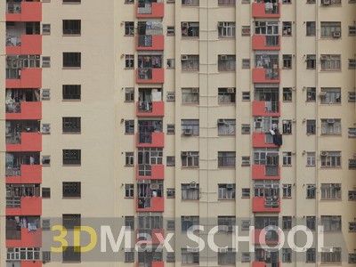 Текстуры фасадов азиатских зданий - 33