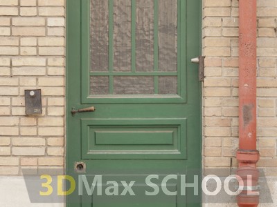 Текстуры деревянных одностворчатых дверей - 11