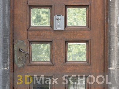 Текстуры деревянных одностворчатых дверей - 15