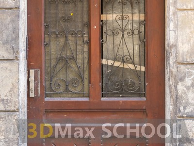 Текстуры деревянных одностворчатых дверей - 18