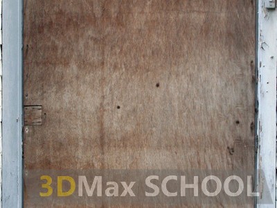 Текстуры деревянных одностворчатых дверей - 23