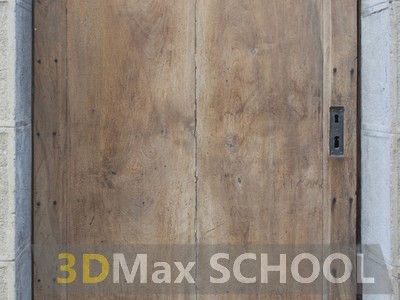 Текстуры деревянных одностворчатых дверей - 28