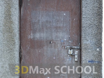 Текстуры деревянных одностворчатых дверей - 36
