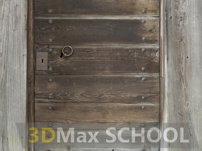 Текстуры деревянных одностворчатых дверей - 39