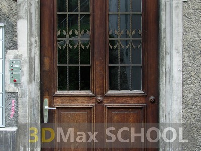 Текстуры деревянных одностворчатых дверей - 5