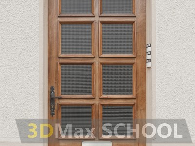 Текстуры деревянных одностворчатых дверей - 8