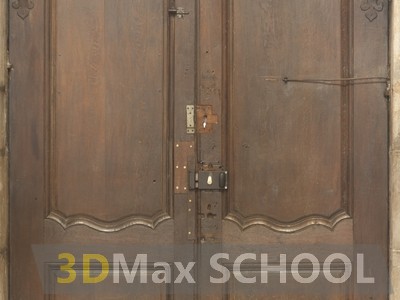 Текстуры деревянных дверей - 43