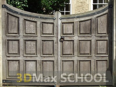 Текстуры деревянных дверей - 9