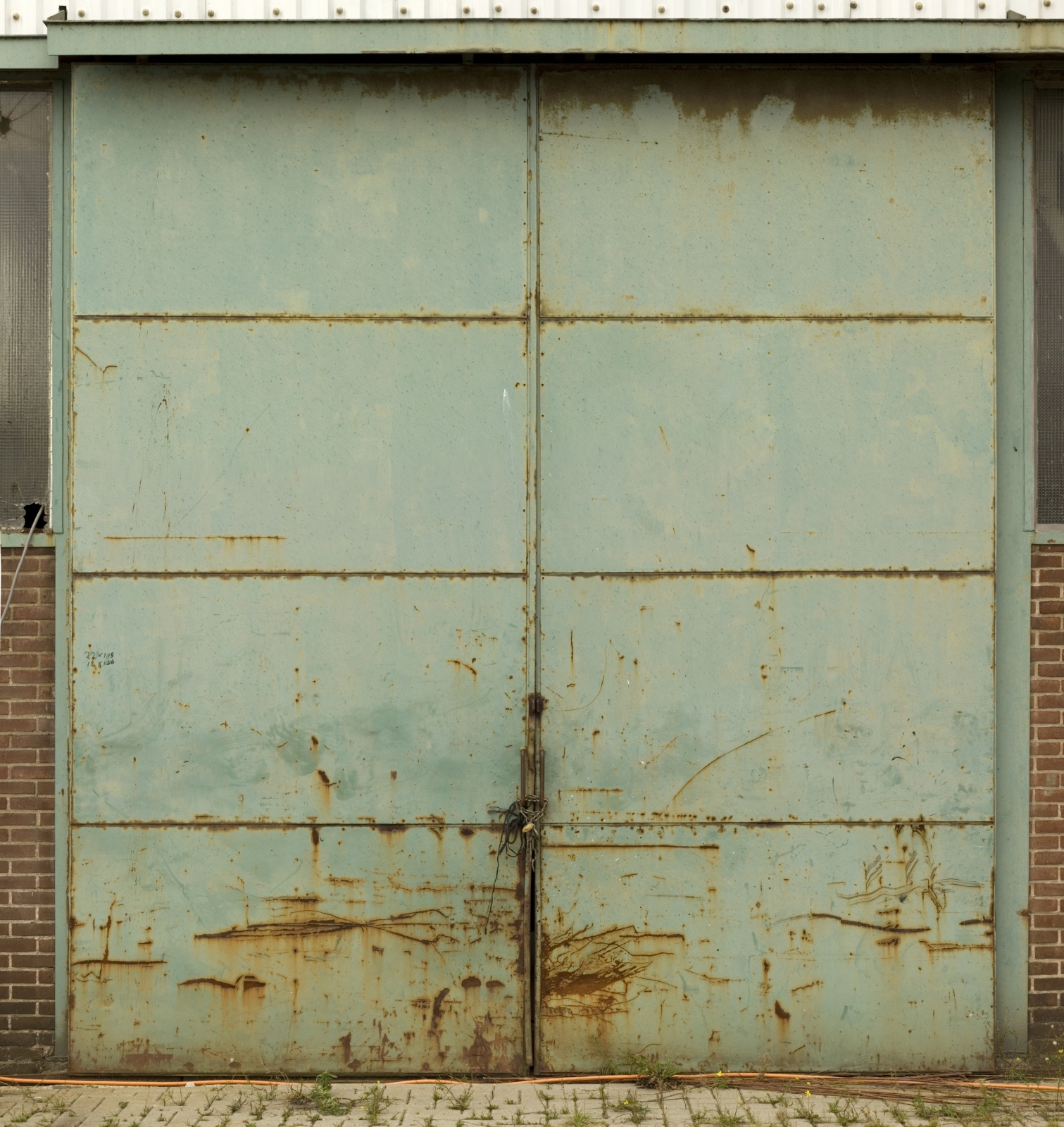 Sheet metal double door rust фото 72
