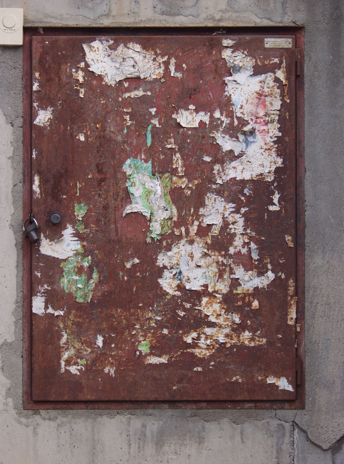 Sheet metal double door rust фото 83