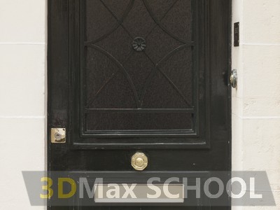 Текстуры металлических одностворчатых дверей - 78