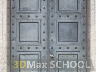Текстуры металлических дверей с орнаментом - 29