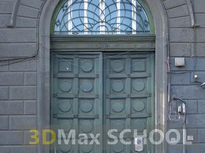 Текстуры металлических дверей с орнаментом - 4