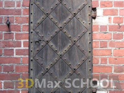 Текстуры металлических дверей с орнаментом - 8