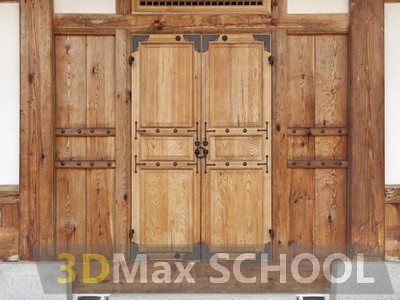 Текстуры средневековых дверей - 106