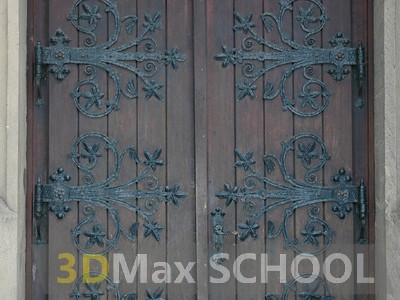 Текстуры средневековых дверей - 19