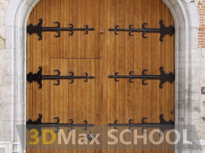 Текстуры средневековых дверей - 30