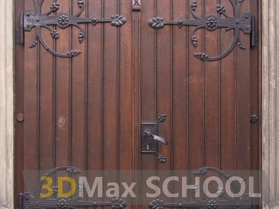 Текстуры средневековых дверей - 46