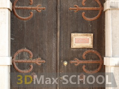 Текстуры средневековых дверей - 48