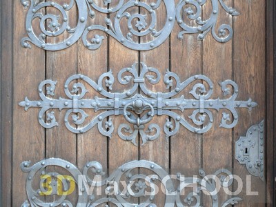 Текстуры средневековых дверей - 52