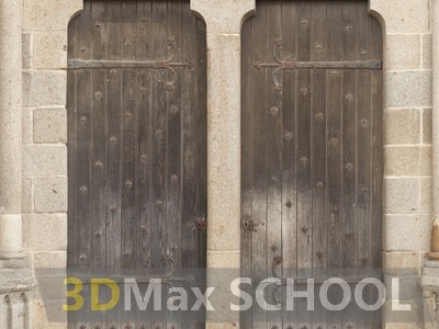 Текстуры средневековых дверей - 83