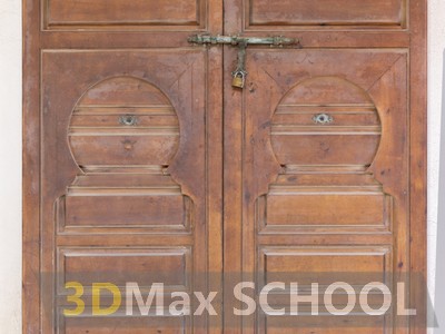 Текстуры средневековых дверей с мавританским узором - 19