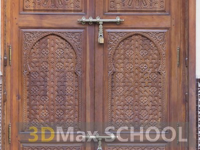 Текстуры средневековых дверей с мавританским узором - 30