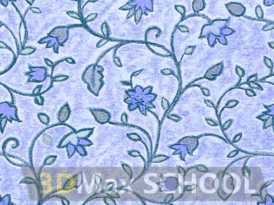 Текстуры ткани с цветами - 16