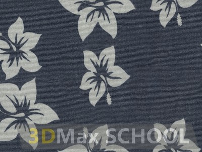 Текстуры ткани с цветами - 51