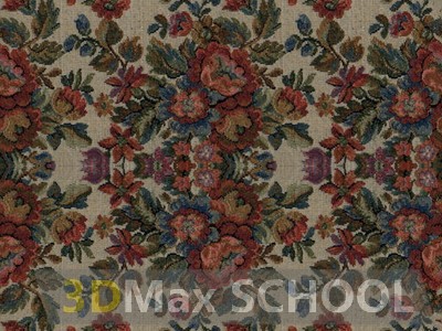 Текстуры ткани с цветами - 79